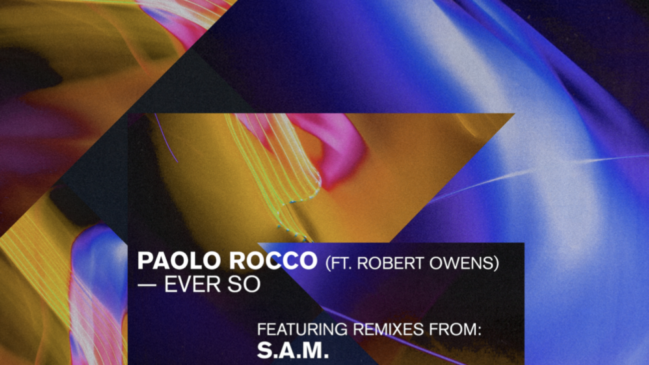 PACKSHOT Paolo Rocco feat. Robert Owens - Ever So - FUSE