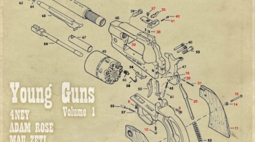 PACK SHOT Various Artists - Young Guns - Volume 1 - Music is 4 Lovers